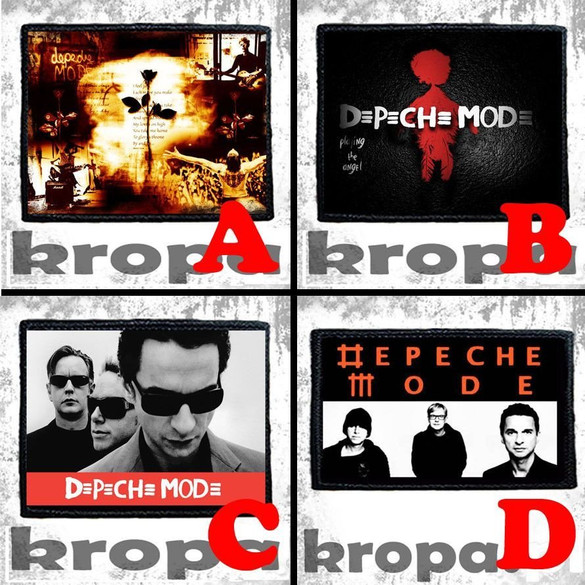 Naszywka DEPECHE MODE 8 X 8 cm Dużo Wzorów!