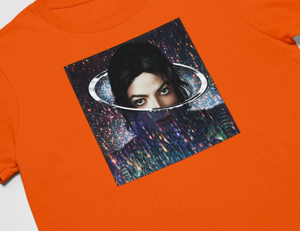 Koszulka z naszywką Michael Jackson 07