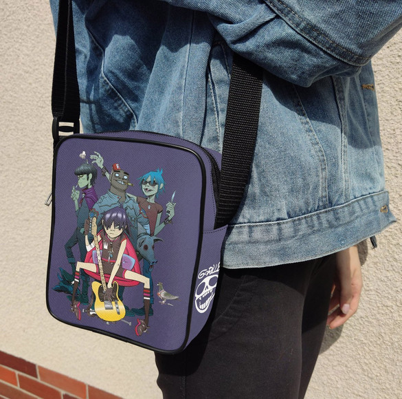 Torba Listonoszka GORILLAZ 01 Dodaj Napis!