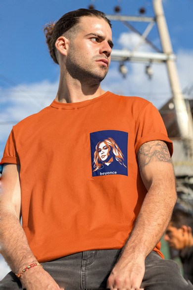 Koszulka z kieszonką BEYONCE 1