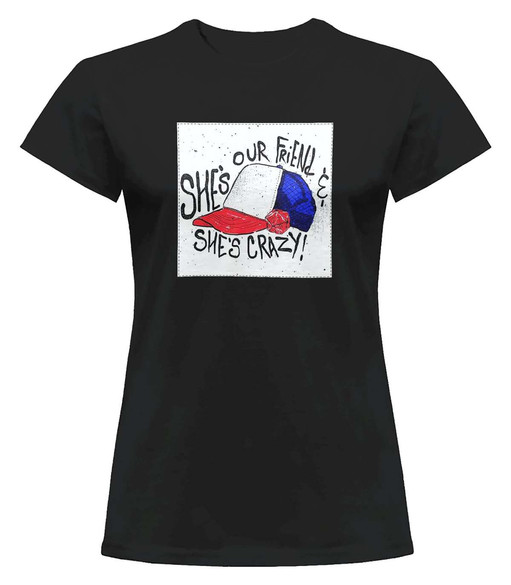 Bluzka damska z naszywką Stranger Things Cap