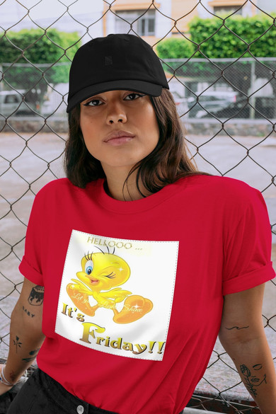 Koszulka z naszywką  It's Friday !!
