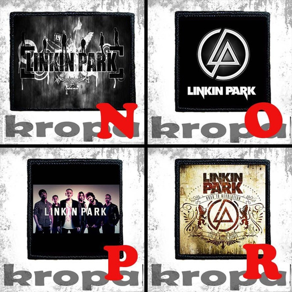 Naszywka LINKIN PARK 10 x 10 cm  Dużo Wzorów!
