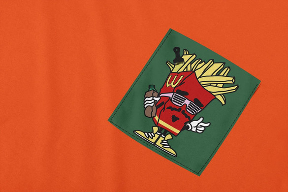 Koszulka z kieszonką POP FRIES