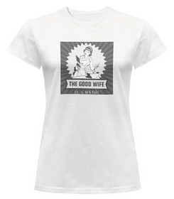 Bluzka damska z naszywką The good wife
