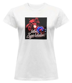 Bluzka damska z naszywką Lubię zapierd..lać 01