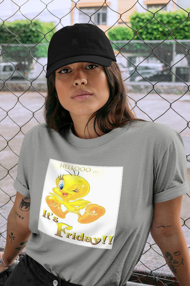 Koszulka z naszywką  It's Friday !!