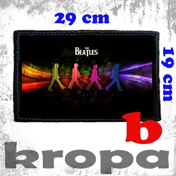 Naszywka duża na ubranie THE BEATLES