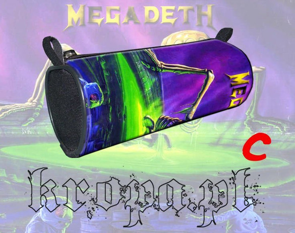 Piórnik szkolny MEGADETH