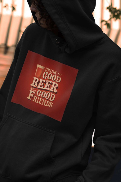 Bluza z naszywką Drink Good Beer...