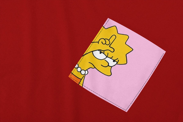 Koszulka z kieszonką LISA SIMPSON