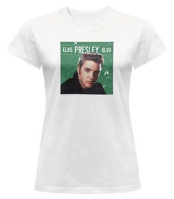 Bluzka damska z naszywką Elvis Presley 03