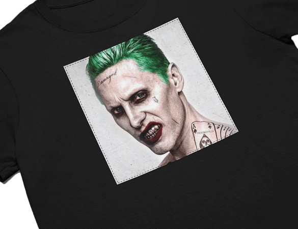 Koszulka z naszywką Joker Jared Leto