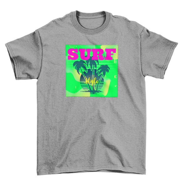 Koszulka z naszywką Surf