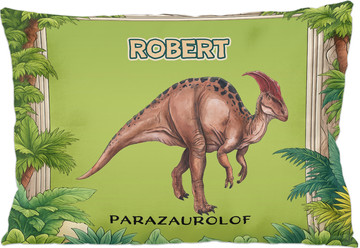 Poduszka Dinozaury Parazaurolof – dodaj imię