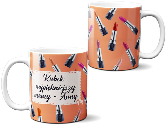 Kubek na Dzień Matki dla Mamy DODAJ NAPIS!