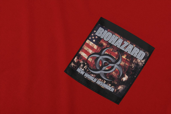 Koszulka z kieszonką Biohazard