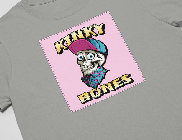 Koszulka z naszywką  Kinky