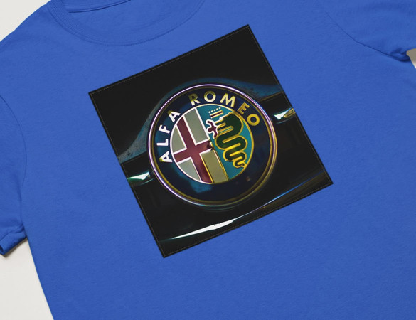 Koszulka z naszywką Alfa Romeo 01
