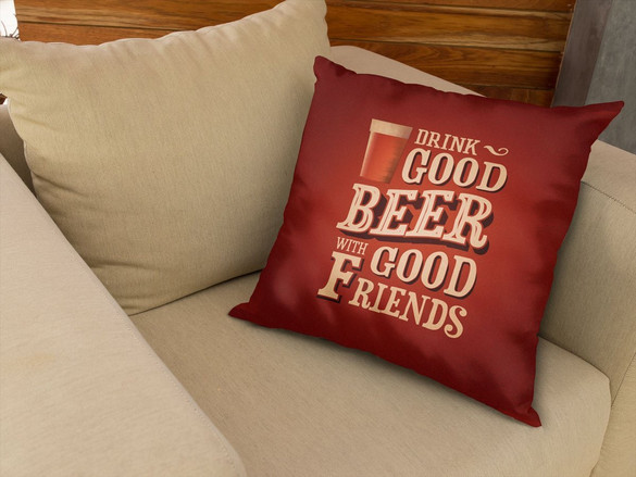 Poduszka Drink Good Beer...