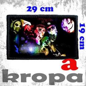 Naszywka duża na ubranie HOLLYWOOD UNDEAD