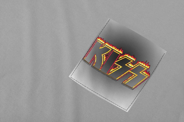 Koszulka z kieszonką KISS