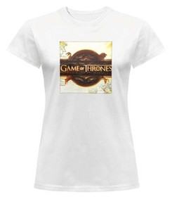 Bluzka damska z naszywką Game of Thrones logo