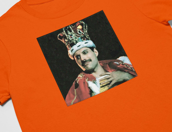 Koszulka z naszywką Queen Freddie Mercury 2