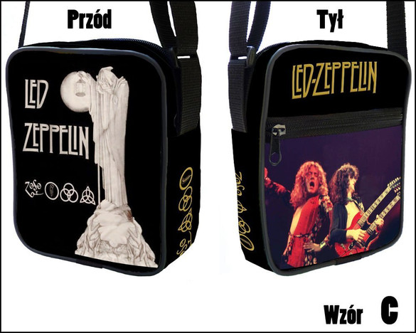 Torba Listonoszka LED ZEPPELIN- OUTLET