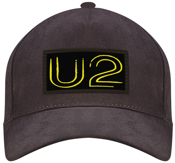 Czapka U2 bejsbolówka z naszywką