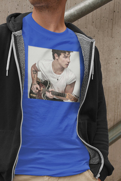 Koszulka z naszywką Shawn Mendes 04