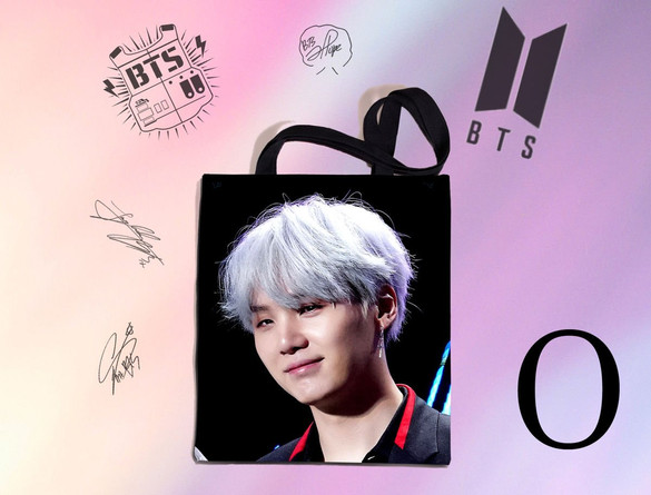 Torba na ramię BTS k-pop FULLPRINT z Polski WZORY