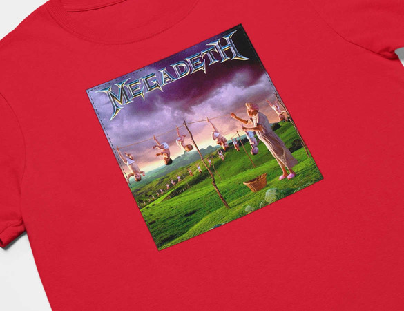 Koszulka z naszywką Megadeth Southanasia