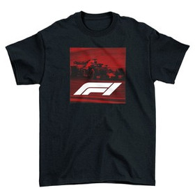 Koszulka z naszywką F1 poster