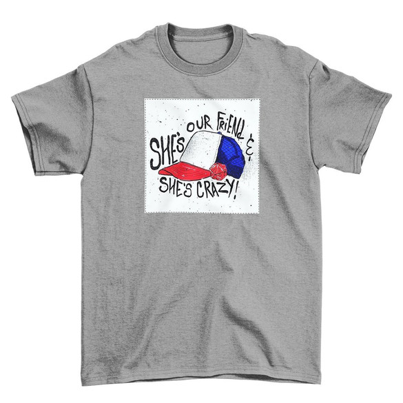 Koszulka z naszywką Stranger Things Cap