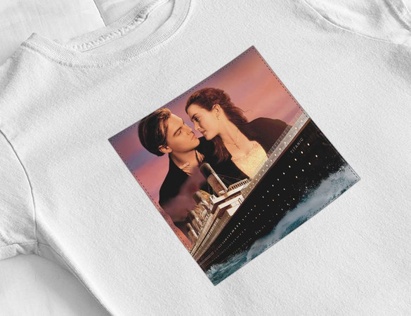 Bluzka damska z naszywką Titanic