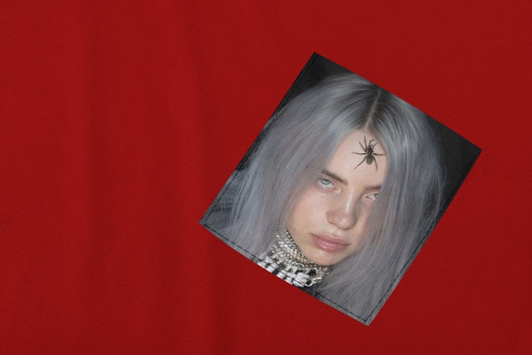 Koszulka z kieszonką BILLIE EILISH