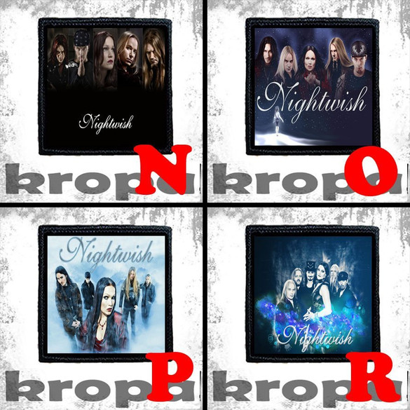 Naszywka NIGHTWISH 10 x 10 cm  Dużo Wzorów!