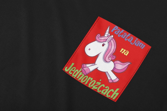 Koszulka z kieszonką  Patatajam na...