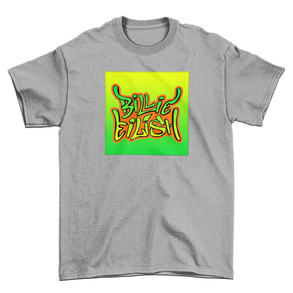 Koszulka z naszywką Billie Eilish 05