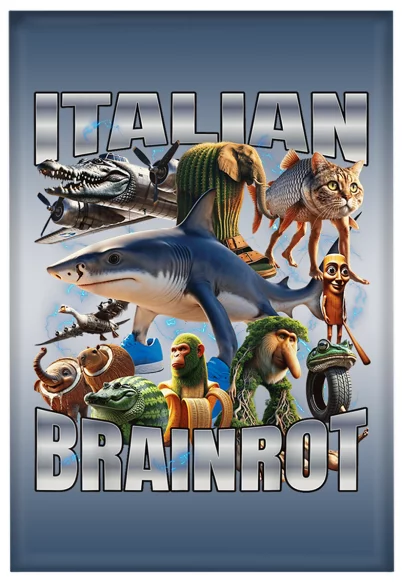 Magnes Italian Brainrot Ekipa Stworków włoskich brainrotów