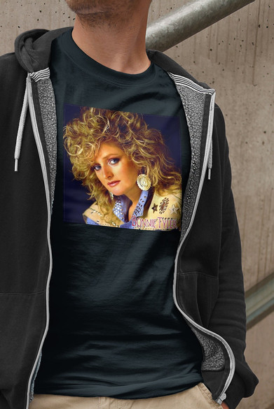 Koszulka z naszywką Bonnie Tyler