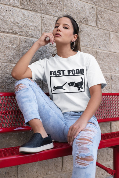 Koszulka Fast Food + Twój napis