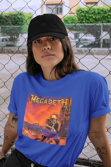 Koszulka z naszywką Megadeth Peace sells