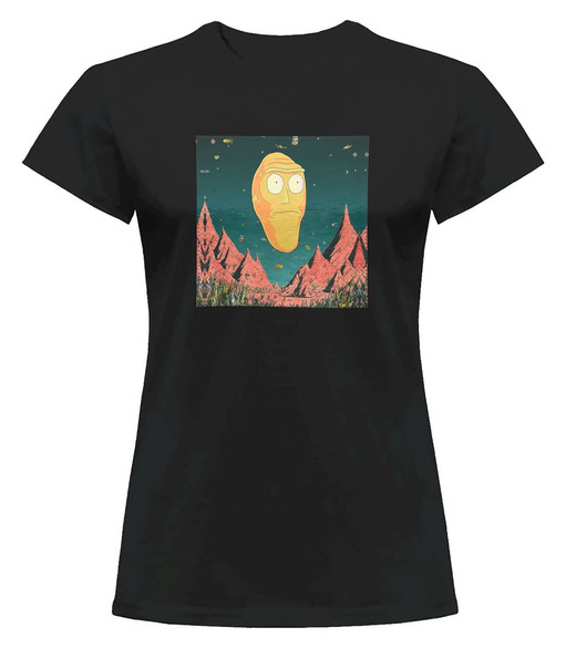 Bluzka damska z naszywką Rick and Morty 05