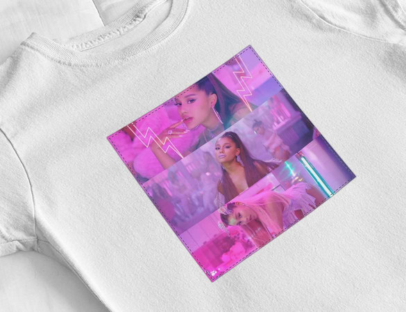 Bluzka damska z naszywką ARIANA GRANDE 03