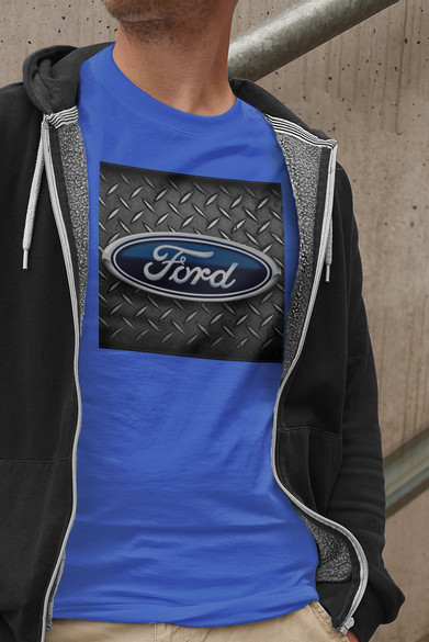 Koszulka z naszywką Ford logo