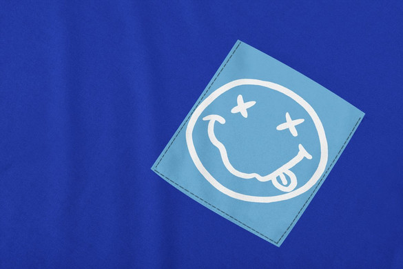 Koszulka z kieszonką  Smile  Blue