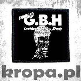 Naszywka G.B.H - LEATHER, BRISTLES, STUDS AND ACNE
