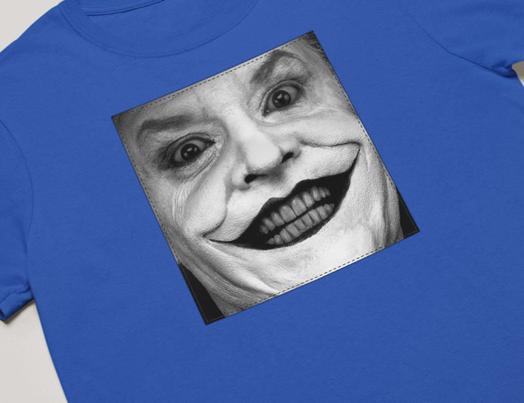 Koszulka z naszywką Joker Jack Nicholson 01